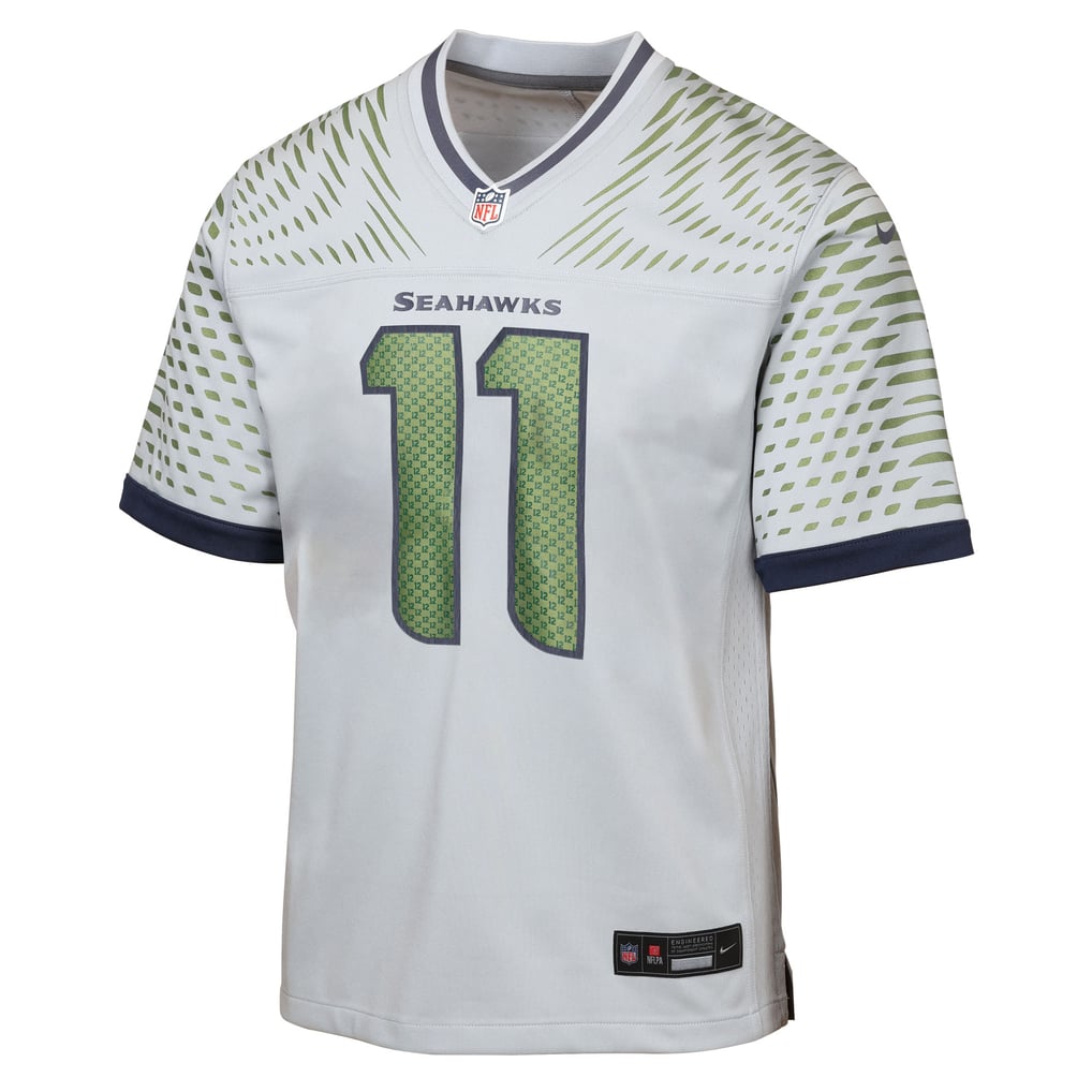 Youth Seattle Seahawks Jaxon Smith-Njigba Nike Gray Rivalries Collection Game Jersey - Image 3