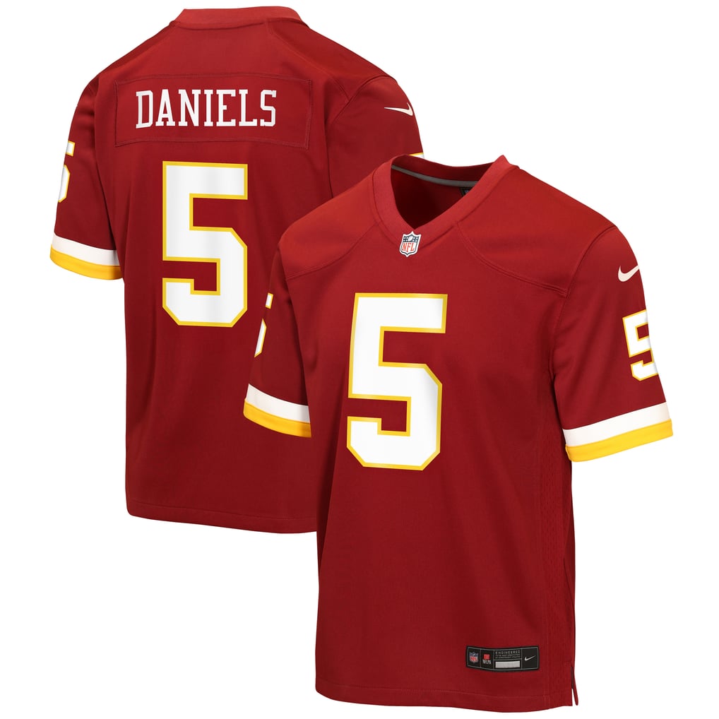 Youth Washington Commanders Nike Burgundy Game Jersey - Image 1