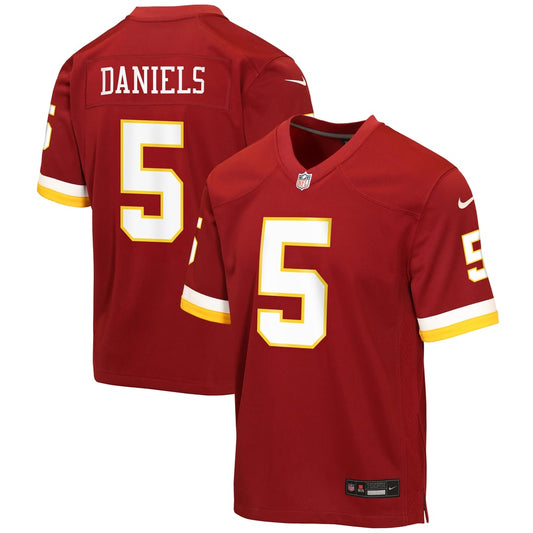 Youth Washington Commanders Nike Burgundy Game Jersey - Image 1