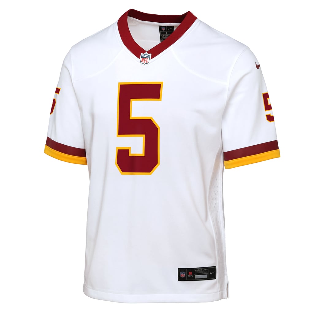 Youth Washington Commanders Jayden Daniels Nike White Game Super Bowl Era Jersey - Image 3