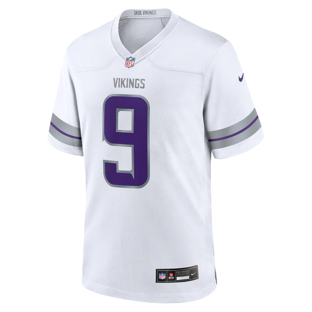 Youth Minnesota Vikings J.J. McCarthy Nike White Game Jersey - Image 3