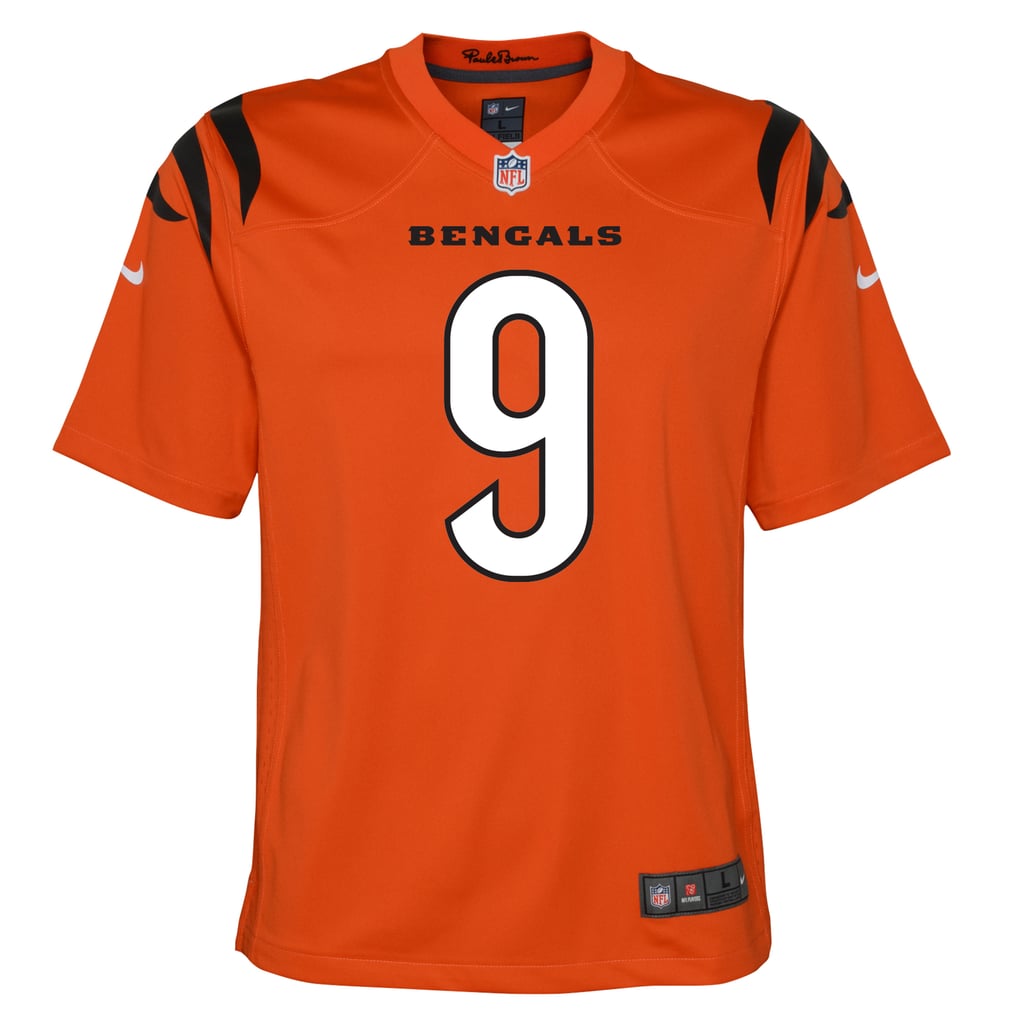 Youth Cincinnati Bengals Joe Burrow Nike Orange Game Jersey - Image 3