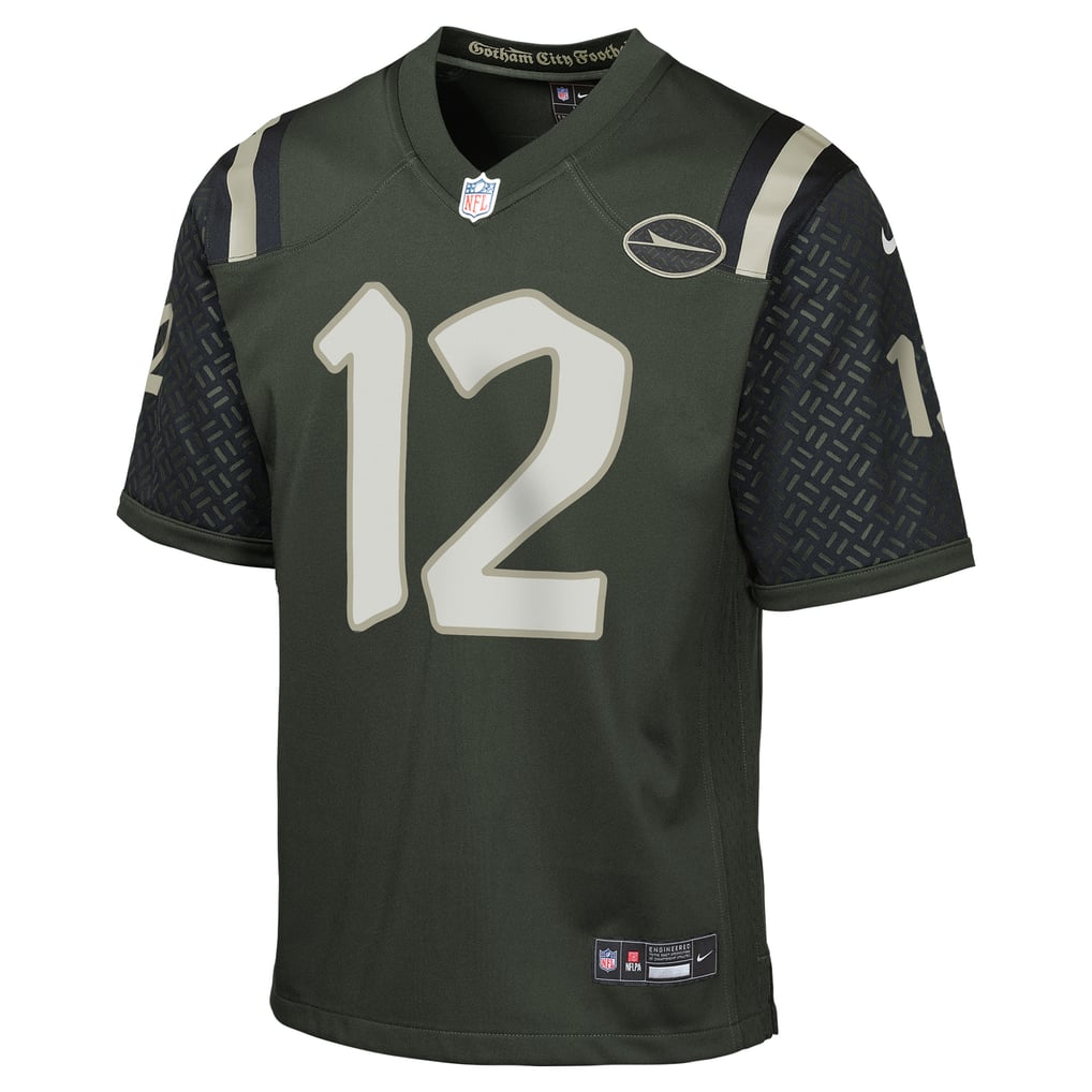 Youth New York Jets Joe Namath Nike Gotham Green 2025 Rivalries Collection Retired Player Game Jersey - Image 3
