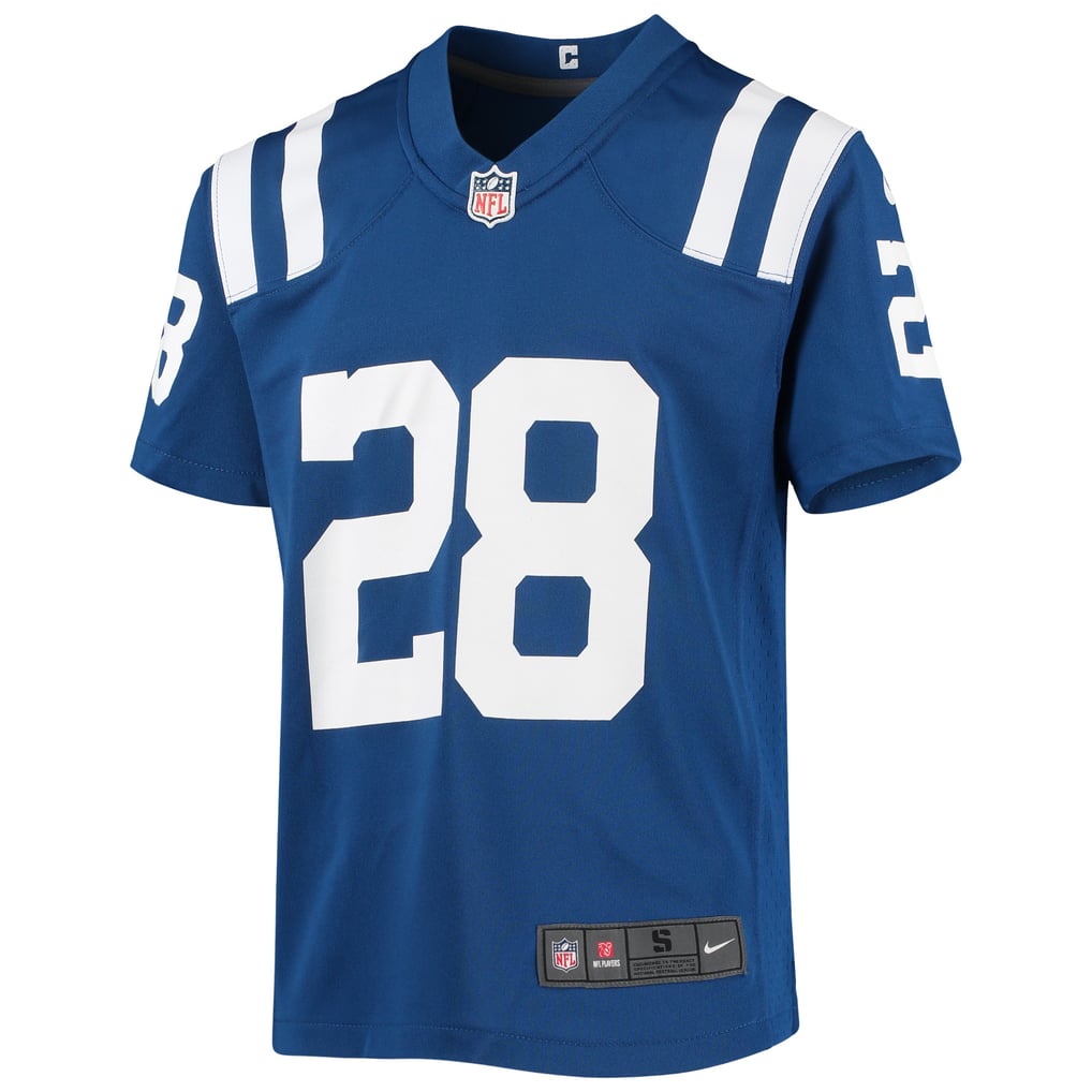 Youth Indianapolis Colts Jonathan Taylor Nike Royal Game Jersey - Image 3