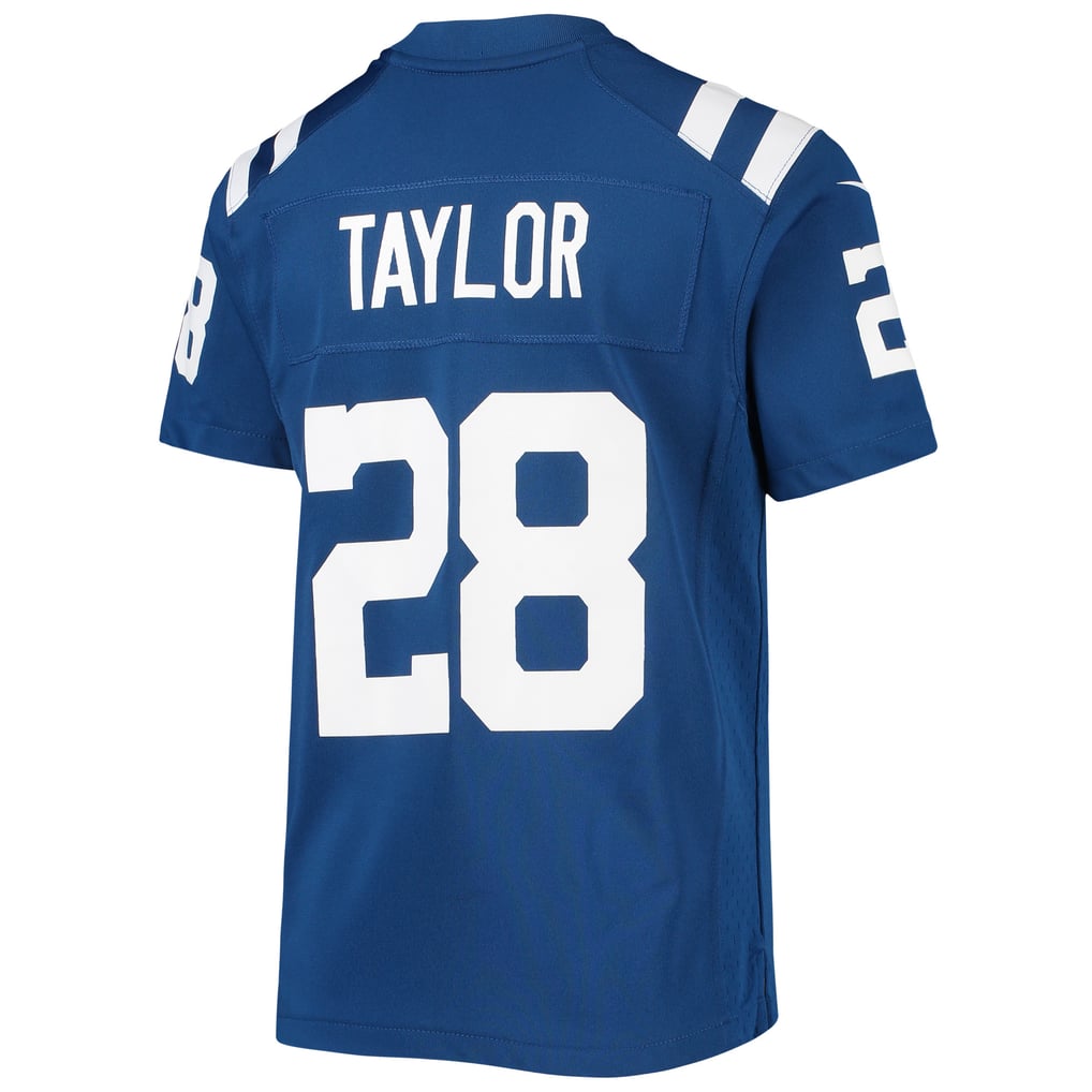 Youth Indianapolis Colts Jonathan Taylor Nike Royal Game Jersey - Image 4