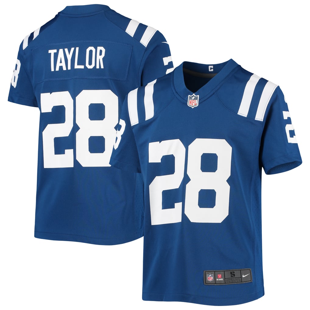 Youth Indianapolis Colts Jonathan Taylor Nike Royal Game Jersey - Image 1