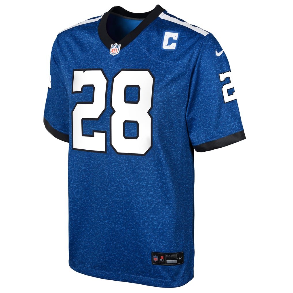 Youth Indianapolis Colts Jonathan Taylor Nike Royal Game Jersey - Image 3