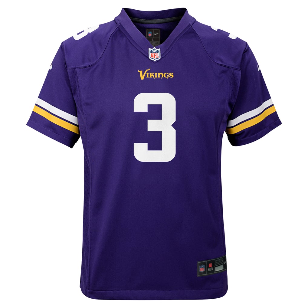 Youth Minnesota Vikings Jordan Addison Nike Purple Game Jersey - Image 3