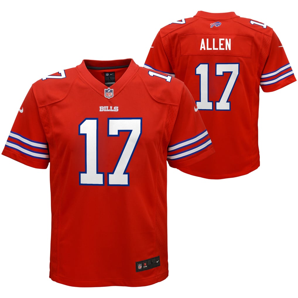 Youth Buffalo Bills Josh Allen Nike Red Game Jersey - Image 1