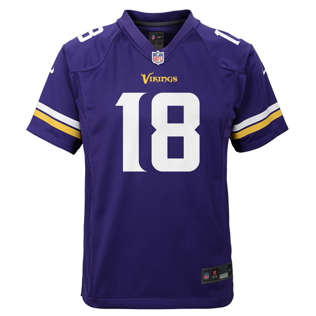 Youth Minnesota Vikings Justin Jefferson Nike Purple Game Jersey - Image 3