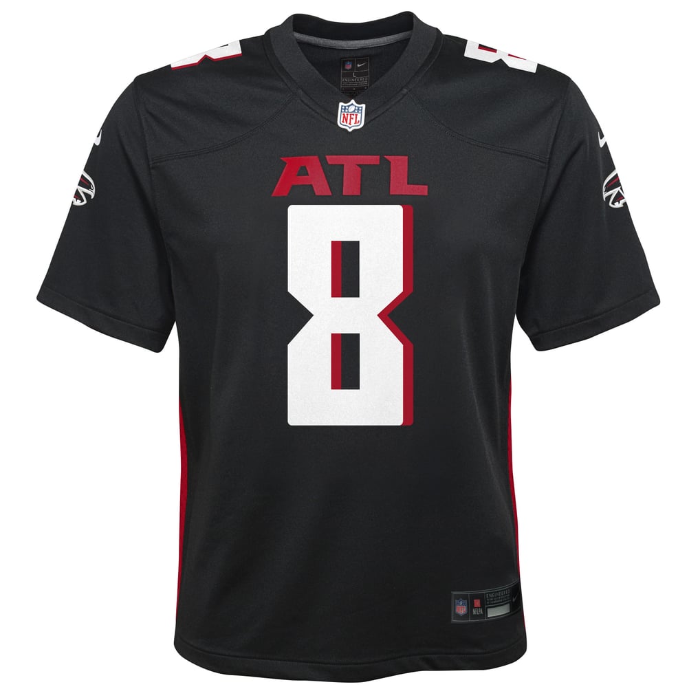 Youth Atlanta Falcons Kyle Pitts Sr. Nike Black Game Jersey