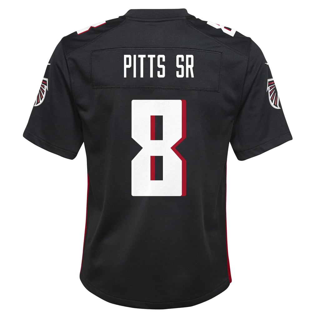 Youth Atlanta Falcons Kyle Pitts Sr. Nike Black Game Jersey