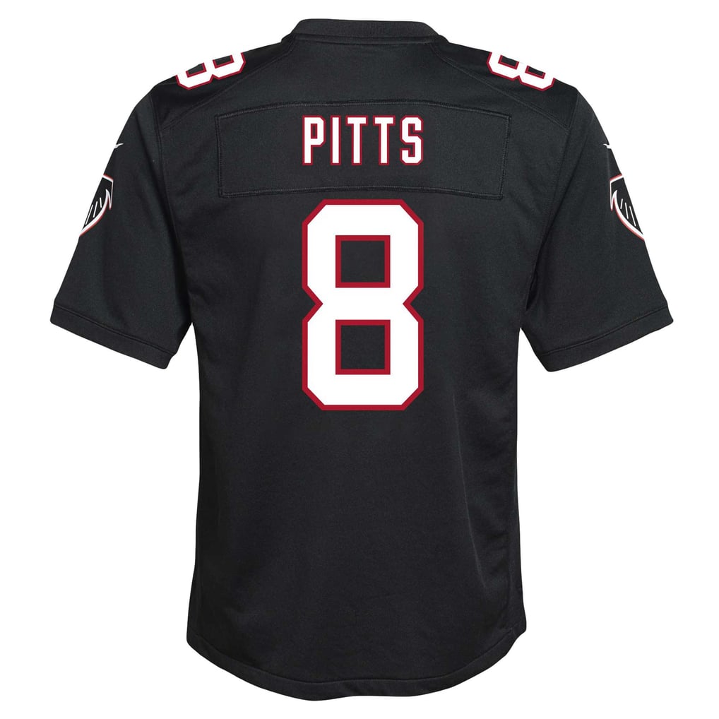 Youth Atlanta Falcons Kyle Pitts Sr. Nike Black Game Jersey