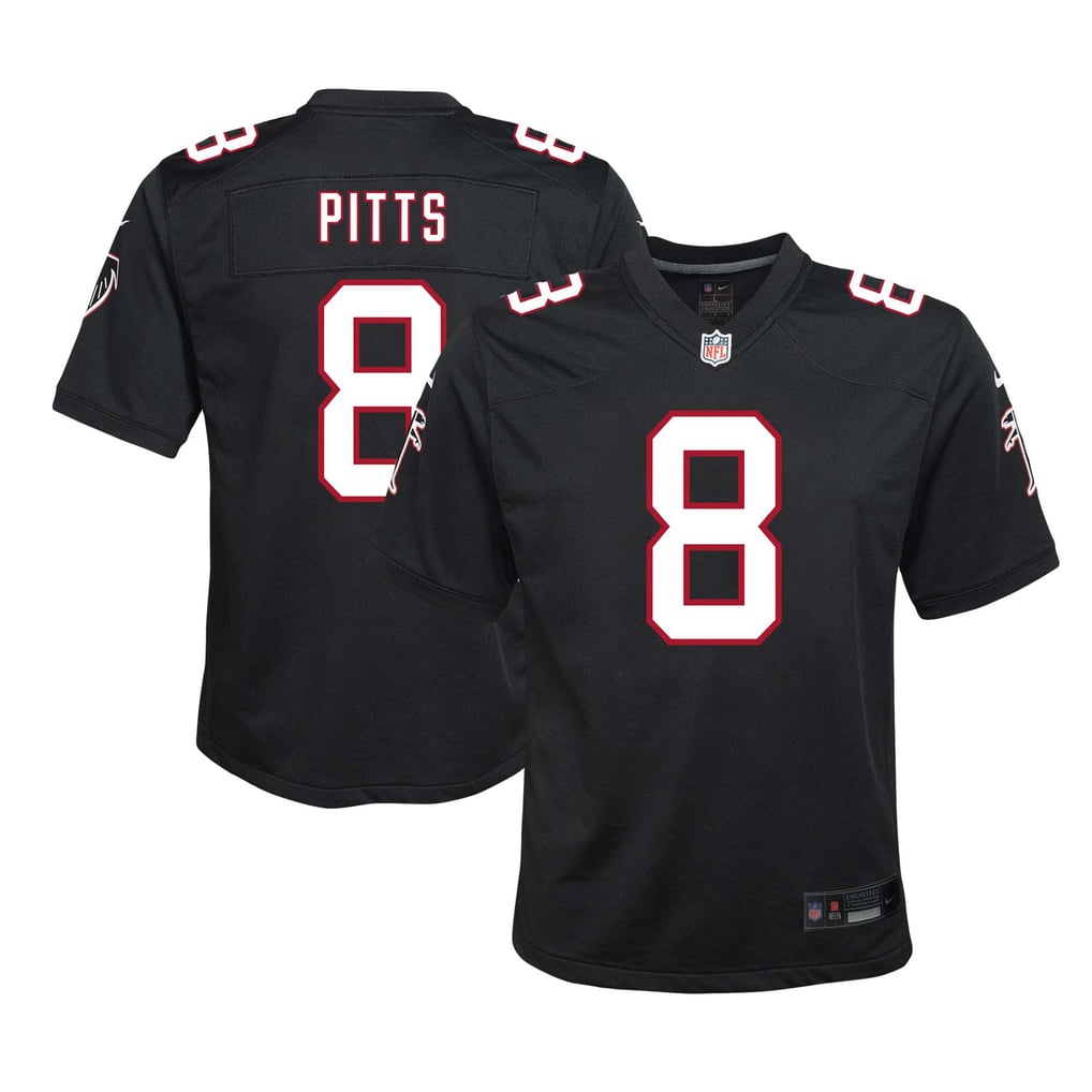 Youth Atlanta Falcons Kyle Pitts Sr. Nike Black Game Jersey