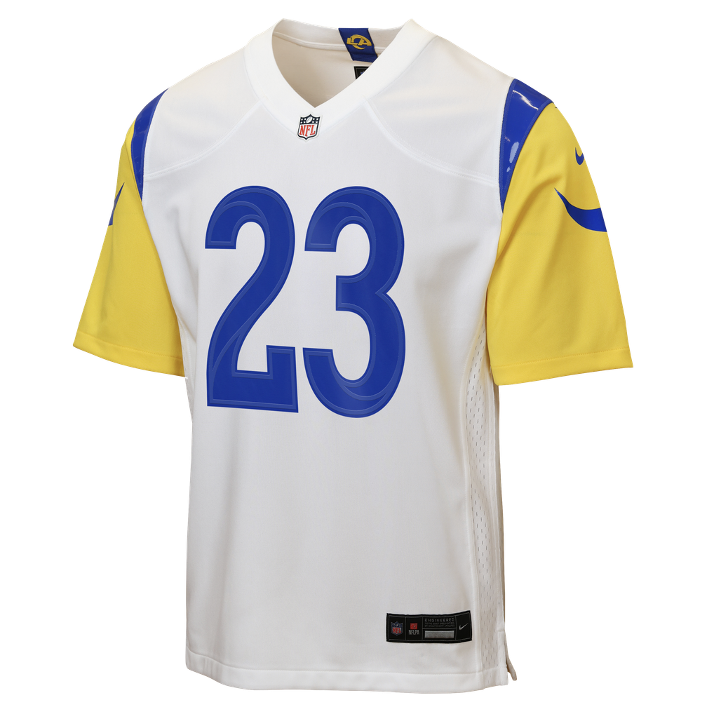 Youth Los Angeles Rams Kyren Williams Nike White Game Jersey - Image 3