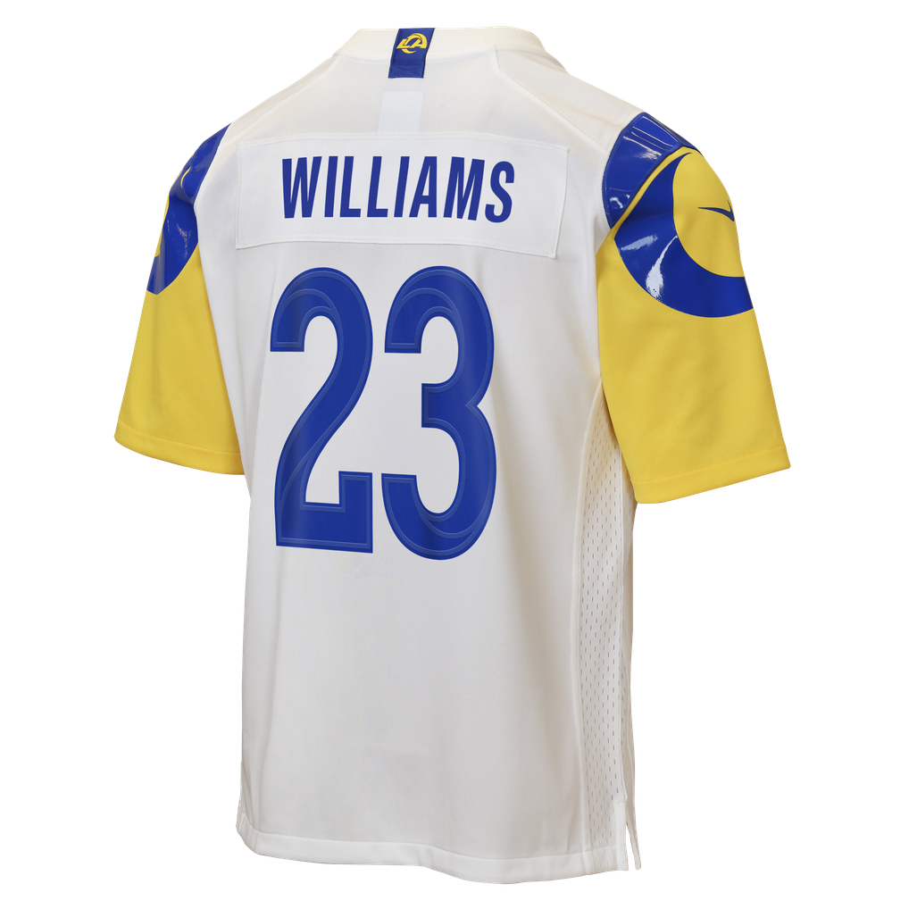 Youth Los Angeles Rams Kyren Williams Nike White Game Jersey - Image 4