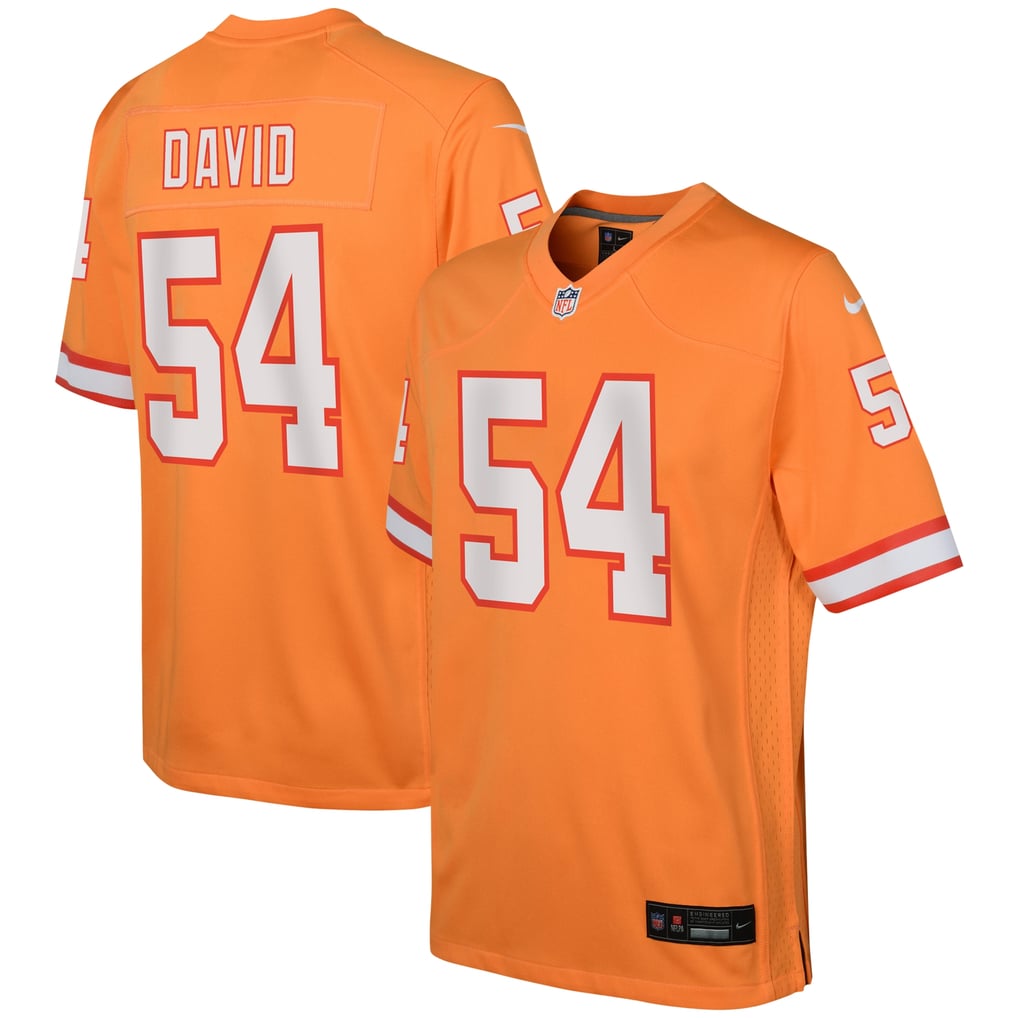 Youth Tampa Bay Buccaneers Lavonte David Nike Orange Game Jersey - Image 2