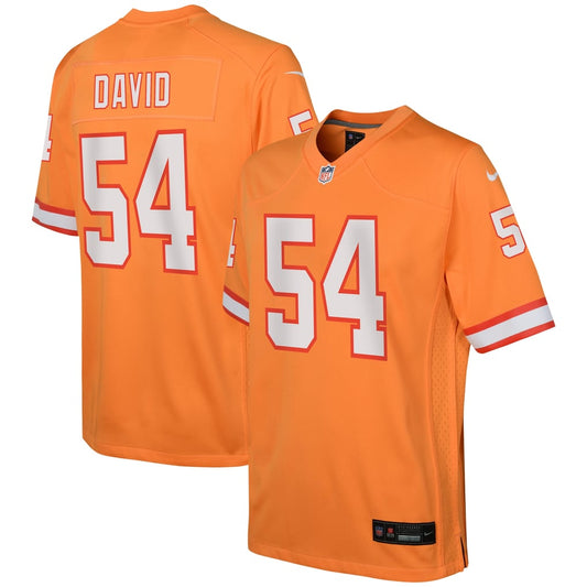 Youth Tampa Bay Buccaneers Lavonte David Nike Orange Game Jersey - Image 1