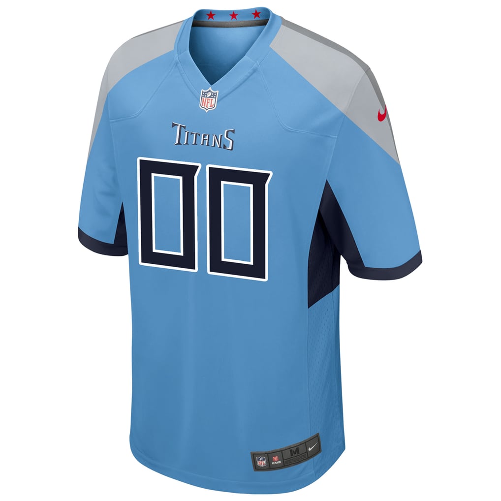 Youth Tennessee Titans Nike Light Blue Alternate Custom Game Jersey - Image 3