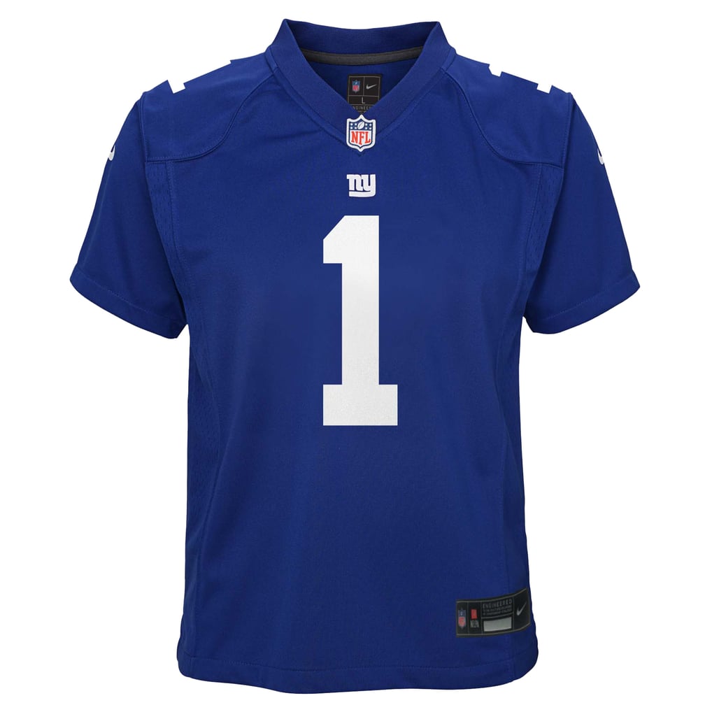 Youth New York Giants Malik Nabers Nike Royal Game Jersey - Image 3