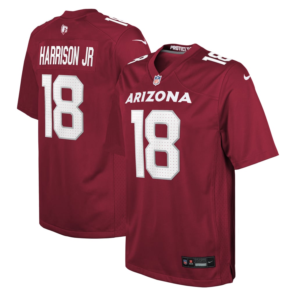 Youth Arizona Cardinals Marvin Harrison Jr. Nike Cardinal Game Jersey - Image 2