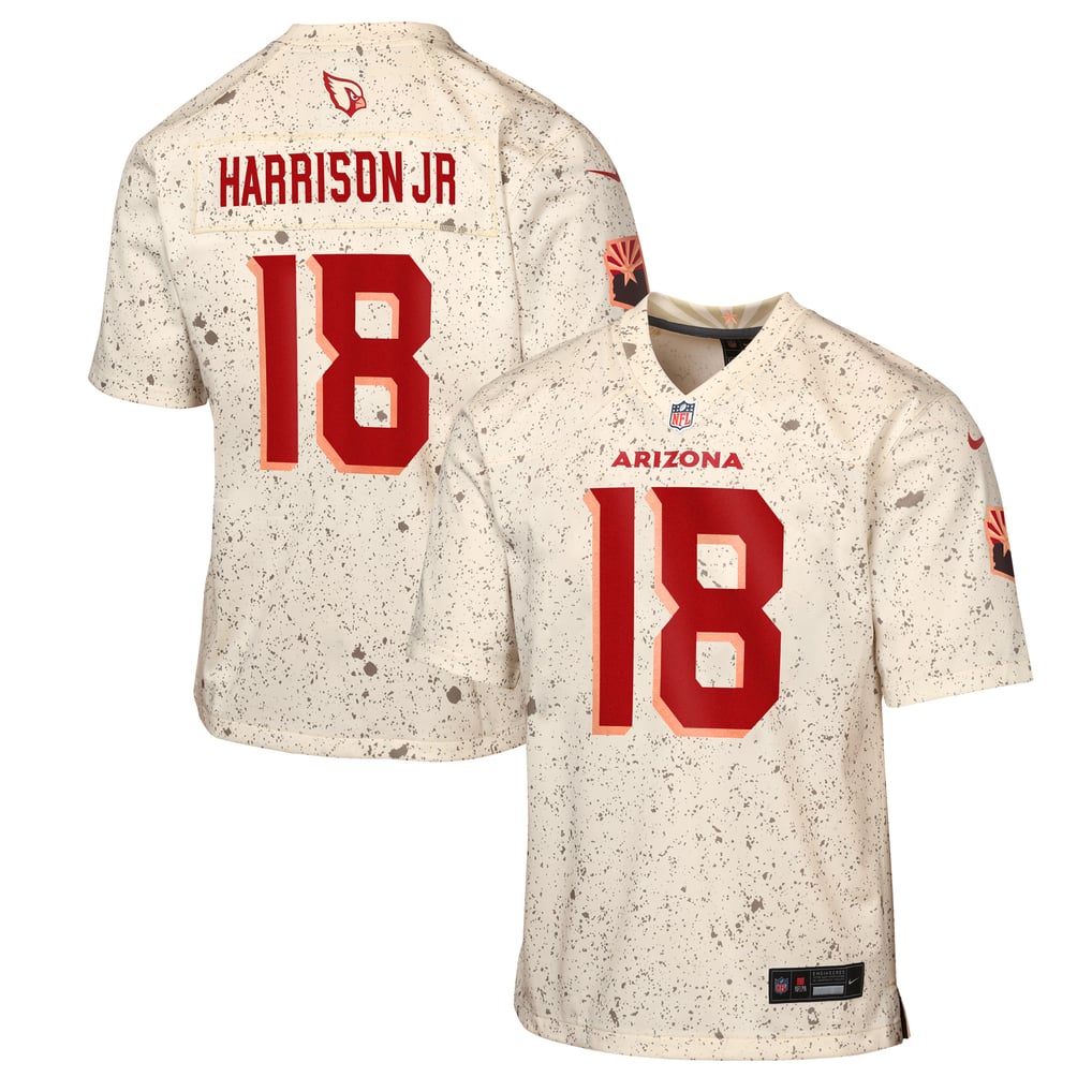 Youth Arizona Cardinals Marvin Harrison Jr. Nike Natural Rivalries Collection Game Jersey - Image 2
