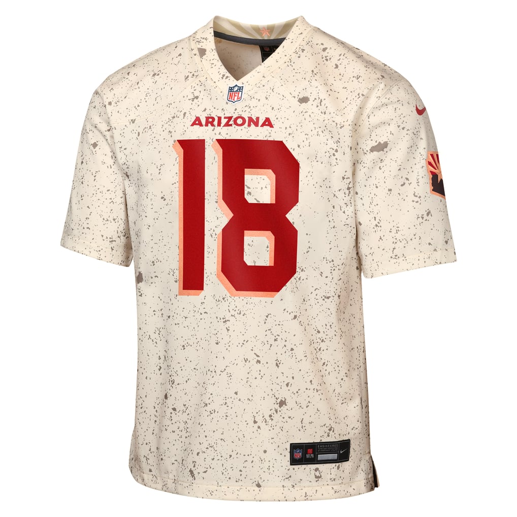 Youth Arizona Cardinals Marvin Harrison Jr. Nike Natural Rivalries Collection Game Jersey - Image 3