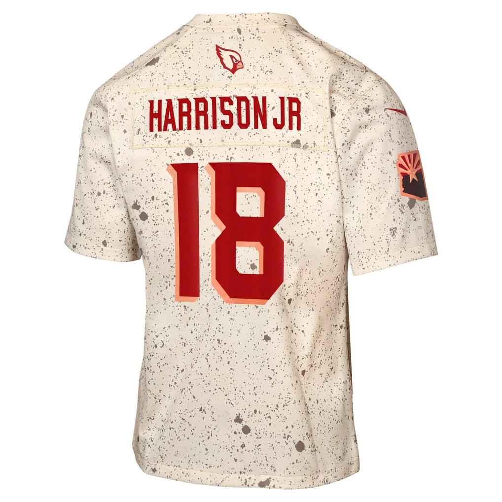 Youth Arizona Cardinals Marvin Harrison Jr. Nike Natural Rivalries Collection Game Jersey - Image 4