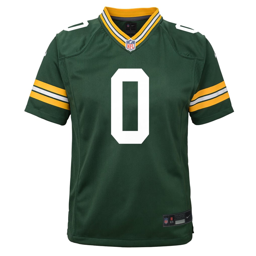 Youth Green Bay Packers Matthew Golden Nike Green Team Game Jersey - Image 3