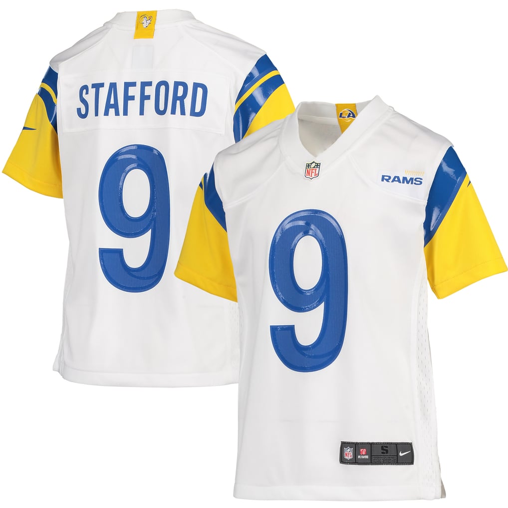 Youth Los Angeles Rams Matthew Stafford Nike White Game Jersey - Image 2