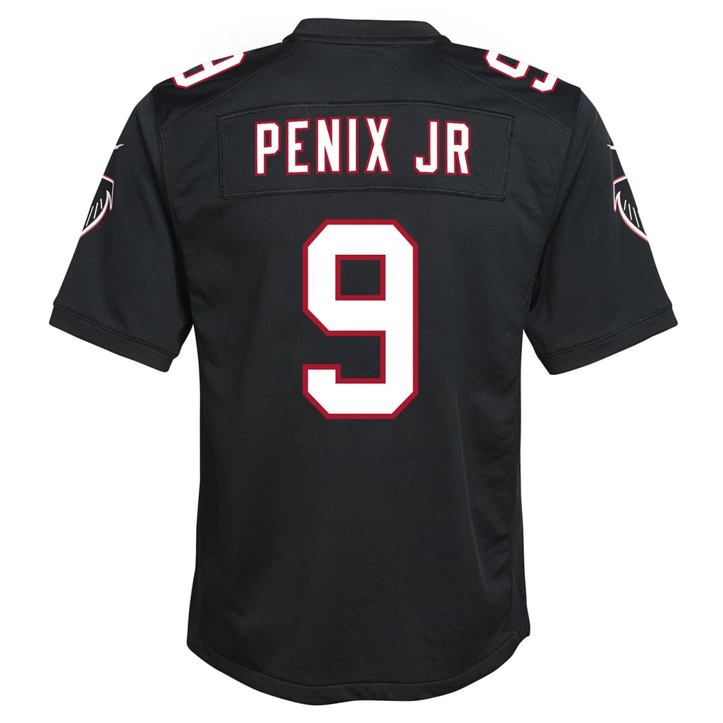 Youth Atlanta Falcons Michael Penix Jr. Nike Black Alternate Game Jersey