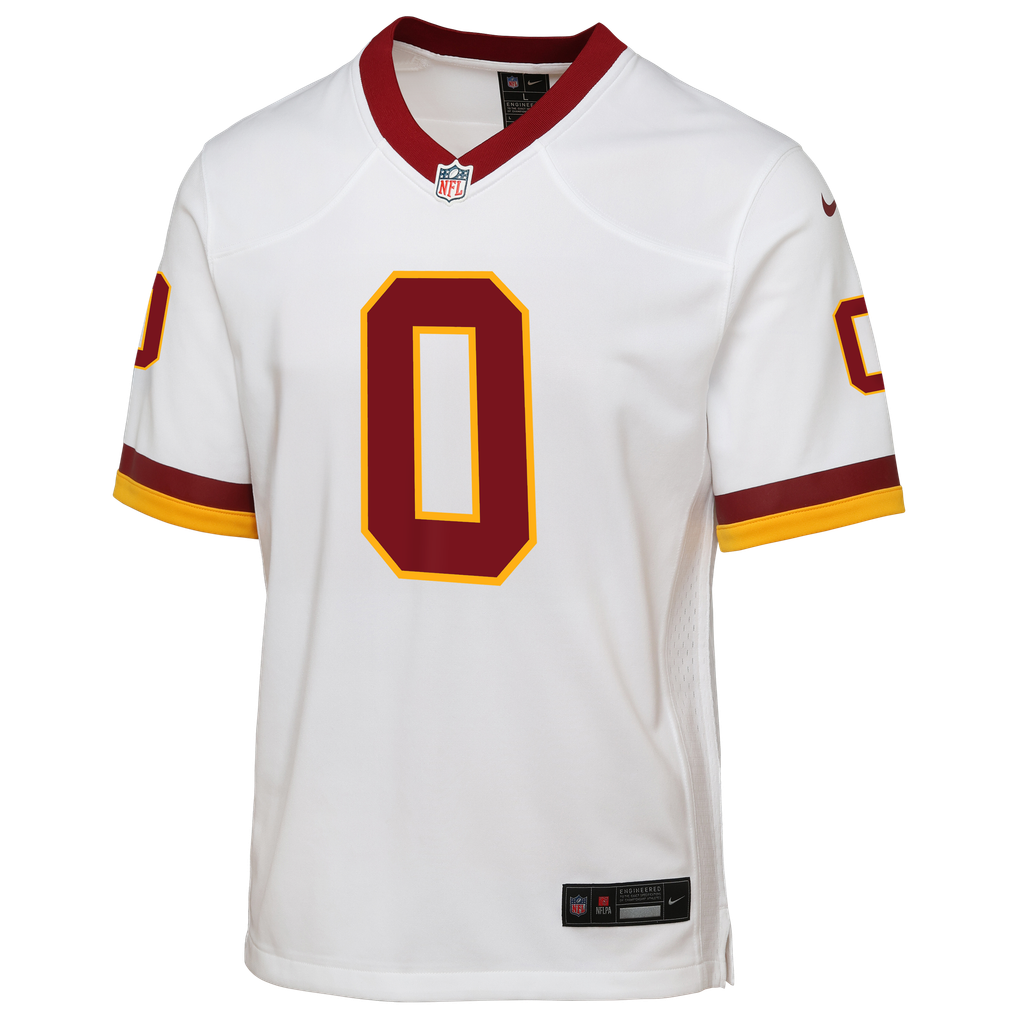 Youth Washington Commanders Mike Sainristil Nike White Alternate 2 Game Jersey - Image 3