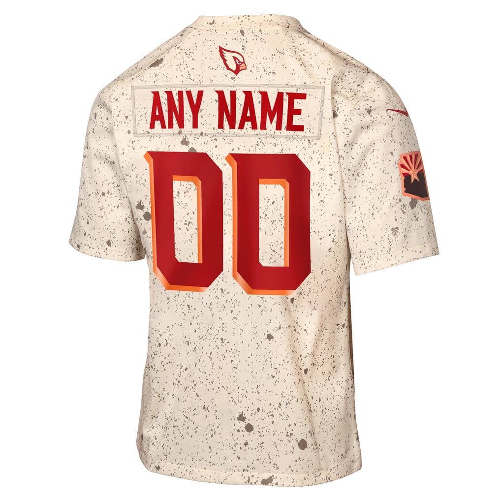 Youth Arizona Cardinals  Nike Natural Rivalries Collection Custom Game Jersey - Image 4