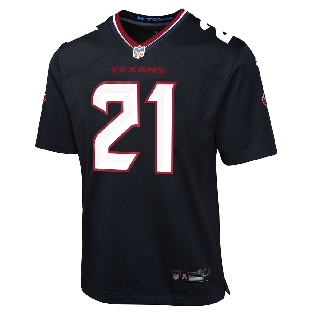 Youth Houston Texans Nick Chubb Nike Navy Team Game Jersey - Image 3