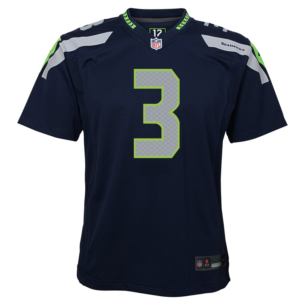 Youth Seattle Seahawks Nick Emmanwori Nike College Navy  Game Jersey - Image 3