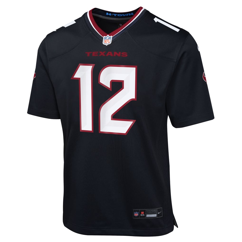 Youth Houston Texans Nico Collins Nike Navy Team Game Jersey - Image 3