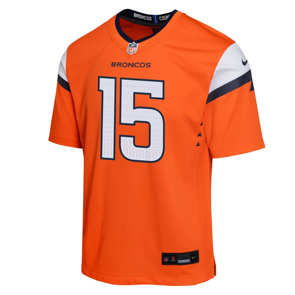 Youth Denver Broncos Nik Bonitto Nike Orange Alternate Game Jersey - Image 3