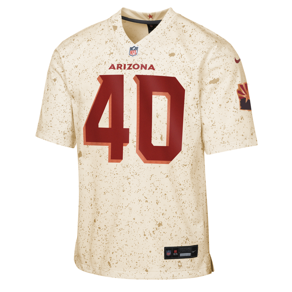 Youth Arizona Cardinals Pat Tillman Nike Natural Rivalries Collection Game Jersey - Image 3
