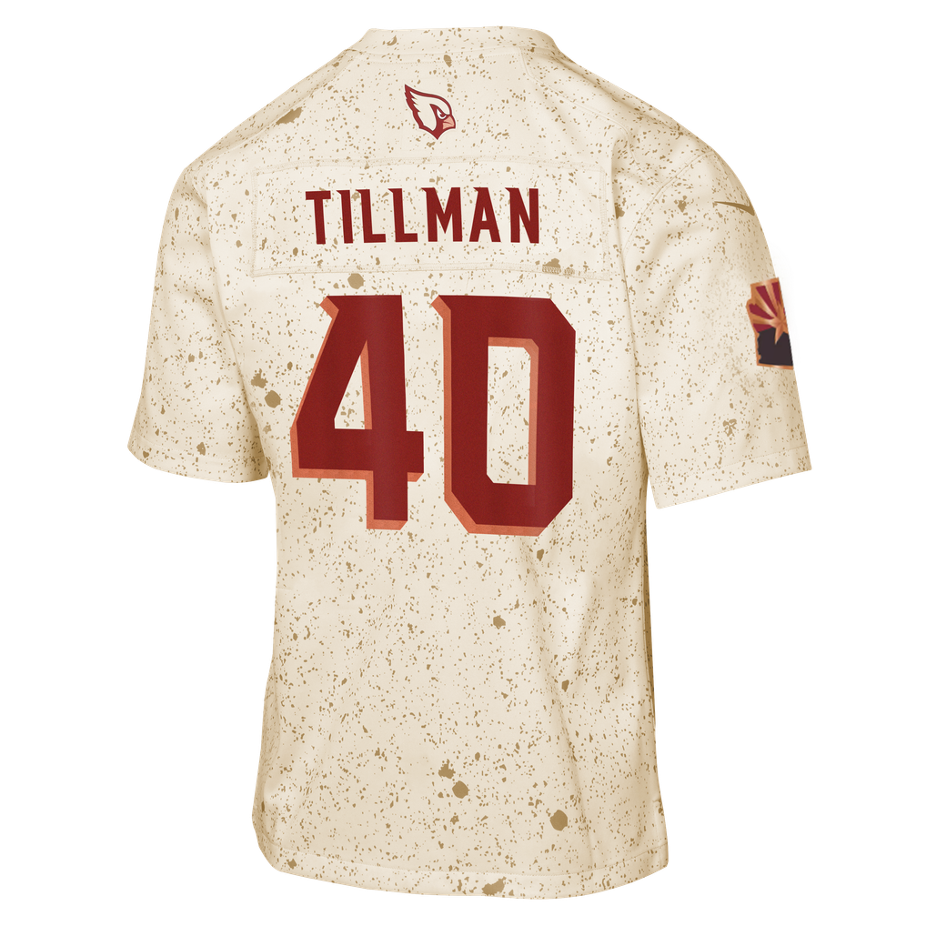 Youth Arizona Cardinals Pat Tillman Nike Natural Rivalries Collection Game Jersey - Image 4