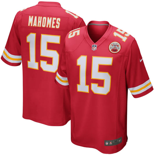 Youth Kansas City Chiefs Patrick Mahomes Nike Red Game Jersey - Image 1