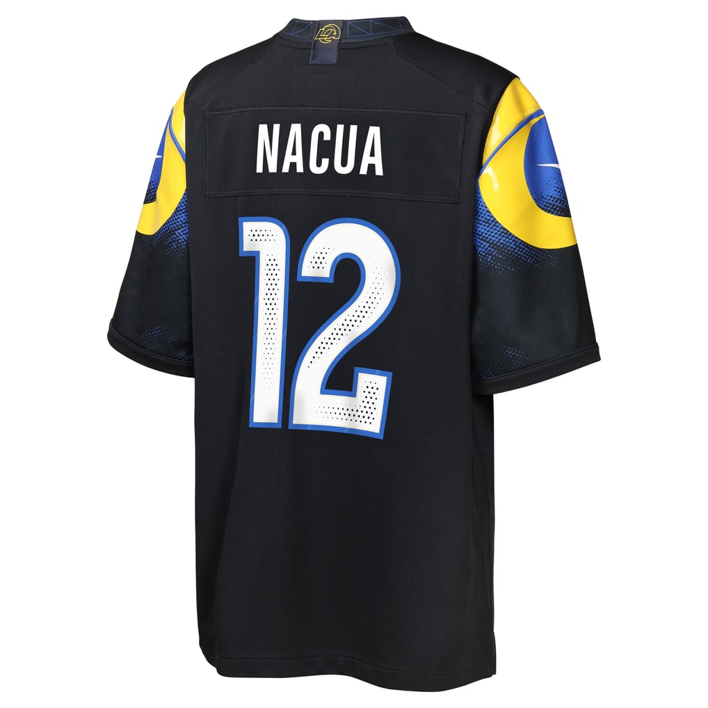 Youth Los Angeles Rams Puka Nacua Nike Dark Blue Rivalries Collection Game Jersey - Image 4