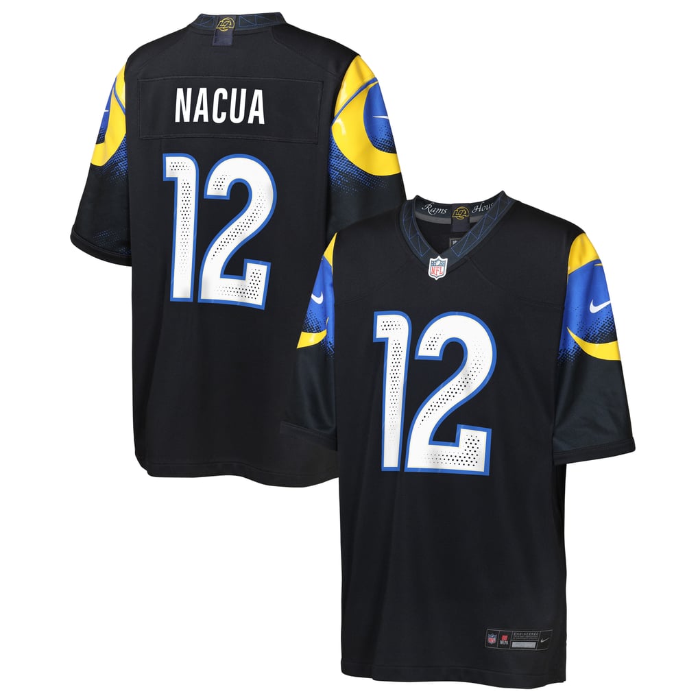 Youth Los Angeles Rams Puka Nacua Nike Dark Blue Rivalries Collection Game Jersey - Image 1