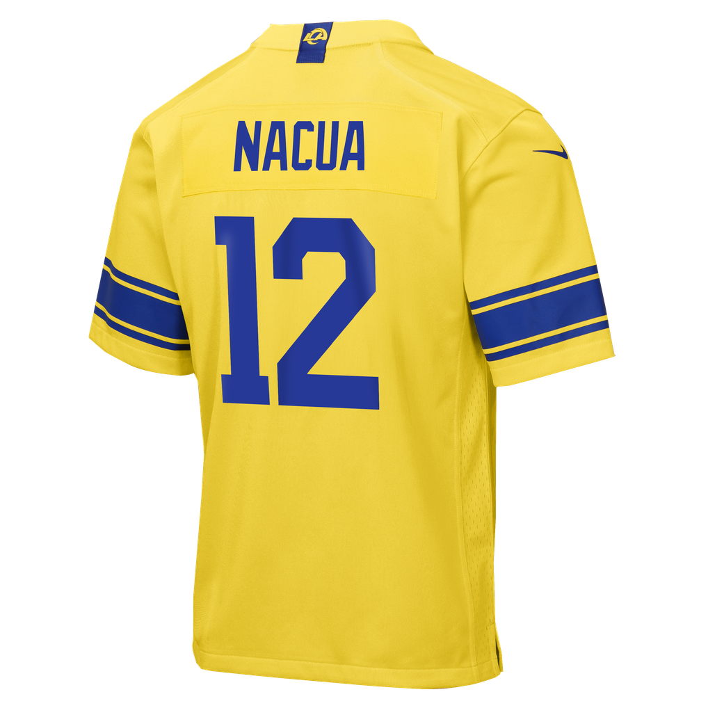 Youth Los Angeles Rams Puka Nacua Nike Classic Sol Game Jersey - Image 4