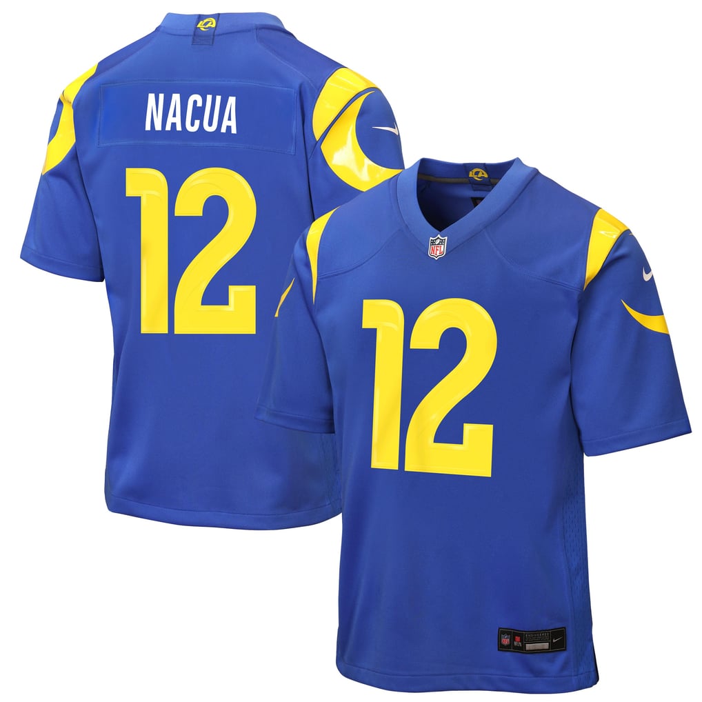 Youth Los Angeles Rams Puka Nacua Nike Royal Game Jersey - Image 2