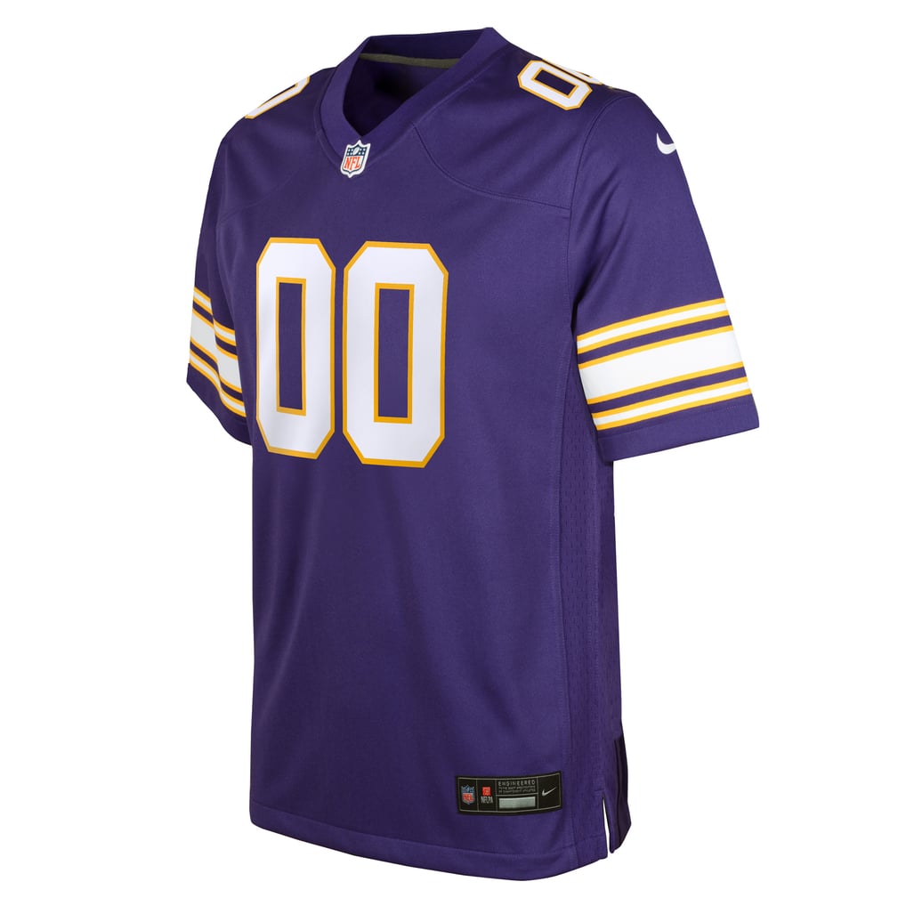 Youth Minnesota Vikings Nike Purple Classic Custom Game Jersey - Image 3
