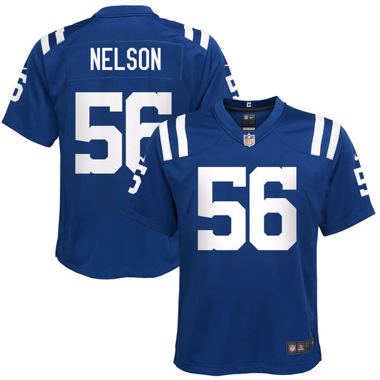 Youth Indianapolis Colts Quenton Nelson Nike Royal Game Jersey - Image 1