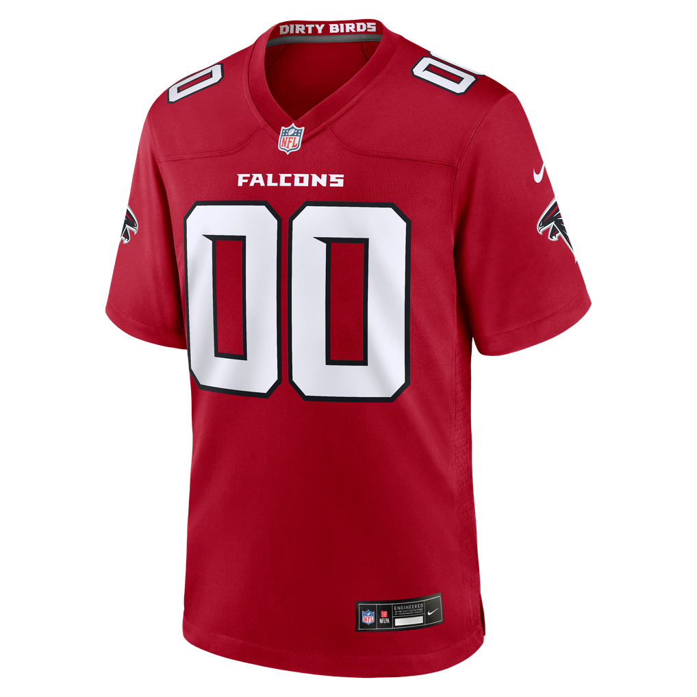 Youth Atlanta Falcons Nike Red Custom Game Jersey