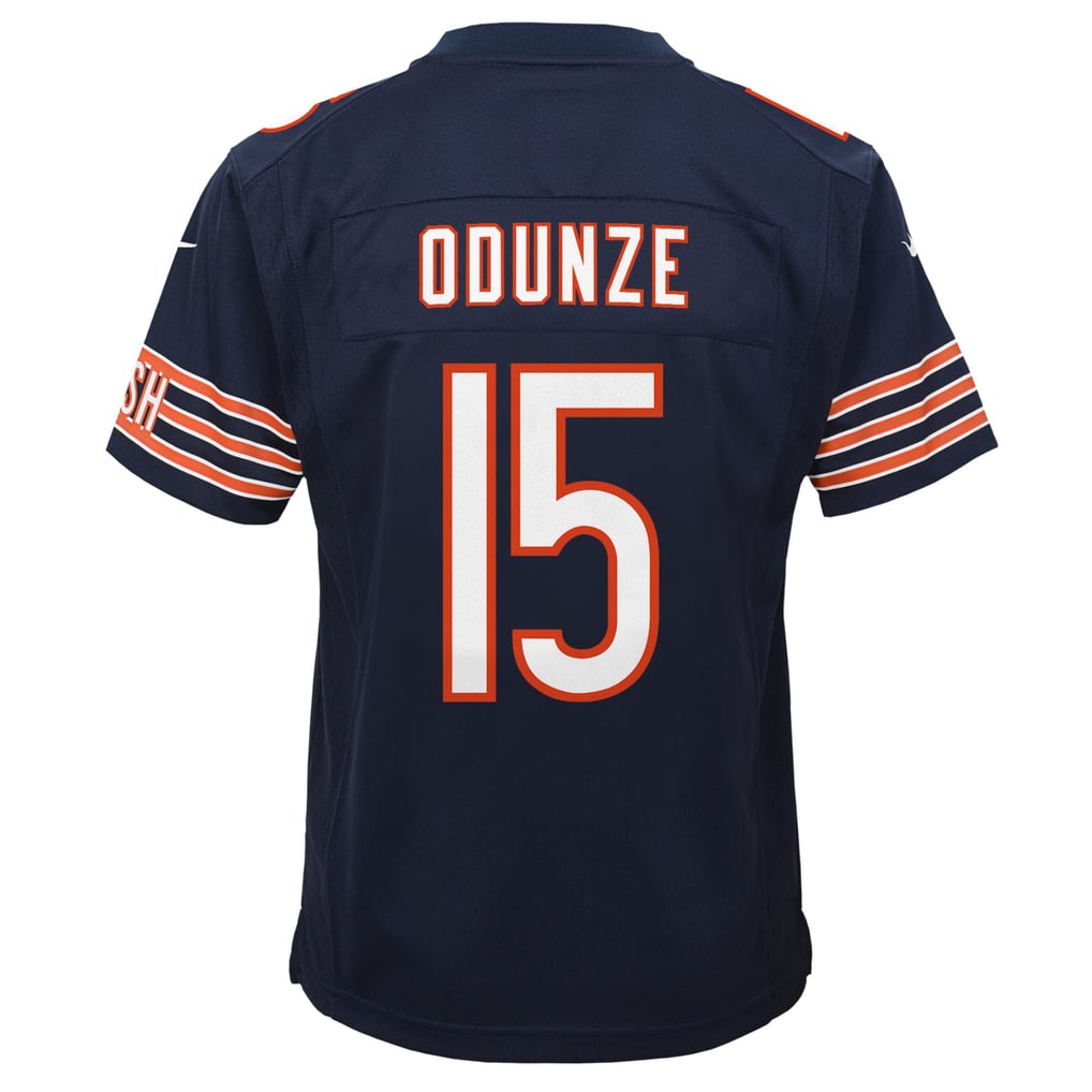 Youth Chicago Bears Rome Odunze Nike Navy Game Jersey - Image 4