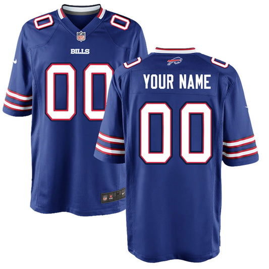 Youth Buffalo Bills Nike Royal Custom Game Jersey - Image 1