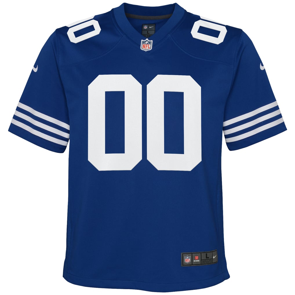 Youth Indianapolis Colts Nike Royal Alternate Custom Game Jersey - Image 3